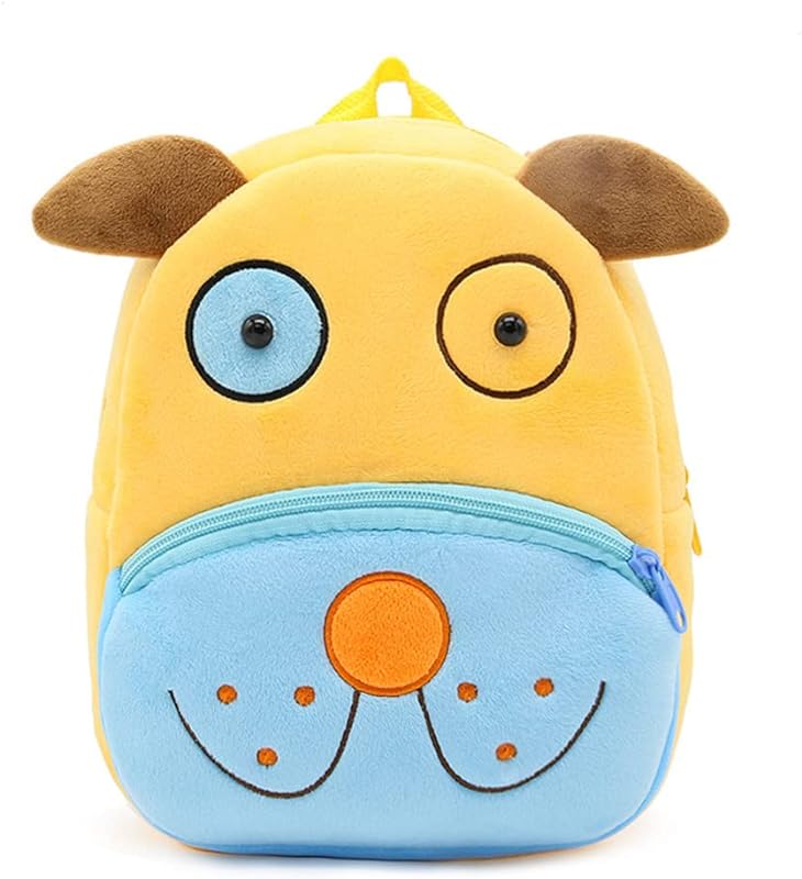 Mochila de criança linda mochila de pelúcia animal cartoon mini bolsa de viagem para meninas meninos de 2 a 6 anos