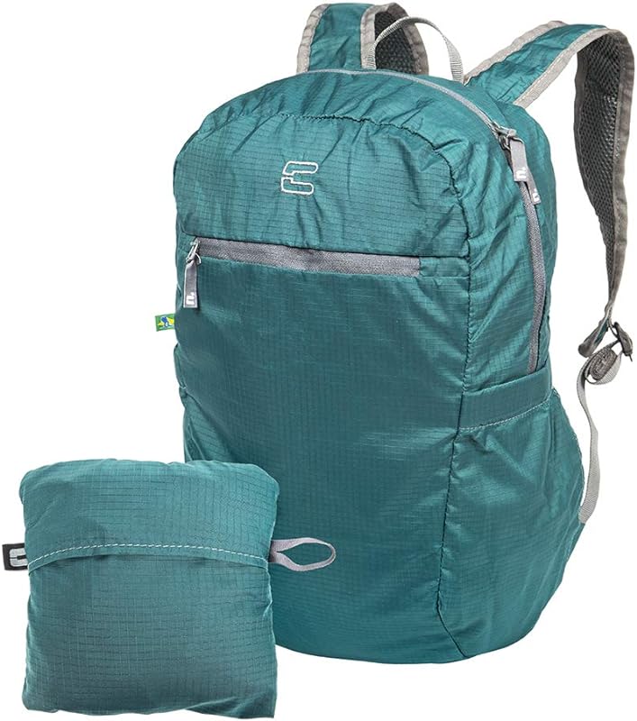 Mochila dobrável Trip 23L CURTLO – cor verde petróleo, Único