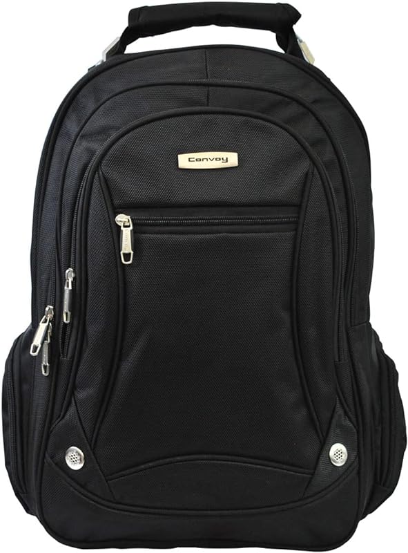 Mochila Para Notebook Executiva em Poliester Convoy Vênus Preta