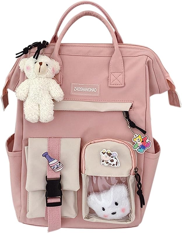 Mochila Kawaii Fofa Linda Garota Com Mochila Escolar, Mochila De Estudante Fofa Mochila De Estudante Universitário De Grande Capacidade Mochila Kawaii Fofa Linda Garota Com Mochila Escolar, Mochila De Estudante Fofa Mochila De Estudante Universitário De Grande Capacidade