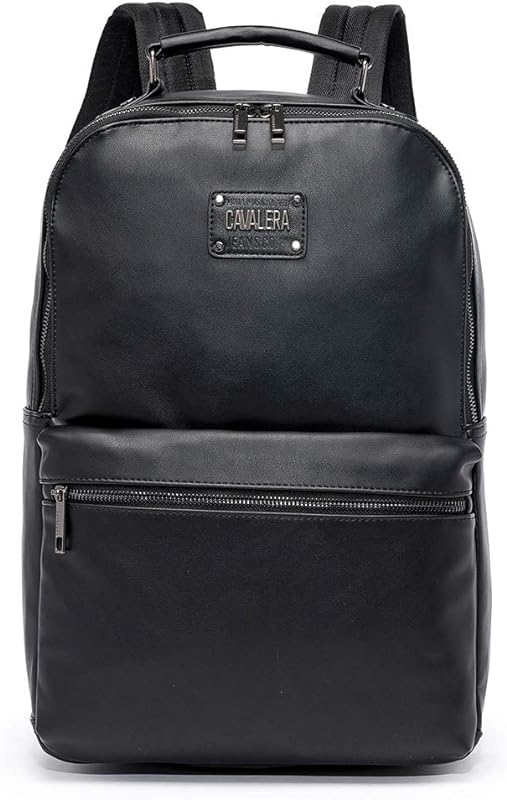 Mochila Cavalera Notebook Reforçada Moderna Preta