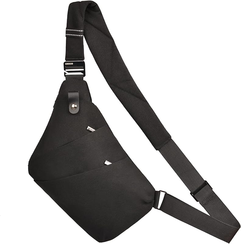 Mochila de ombro à prova d’água antirroubo Sling Peito Bolsa transversal Pacote de capa Mochila Bicicleta Esporte