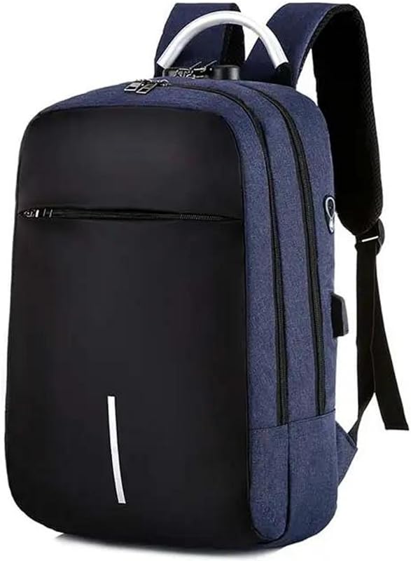 Mochila Resistente a Água, Anti-Furto e Moderna – Para Escola, Faculdade, Trabalho e Viagem – Masculino/Feminino