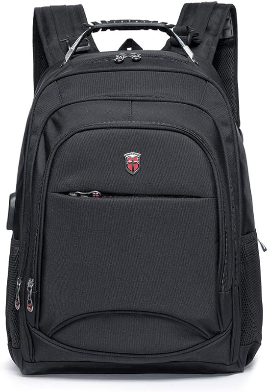 Mochila Executiva Masculina Reforçada Swissport Impermeável Grande Notebook USB