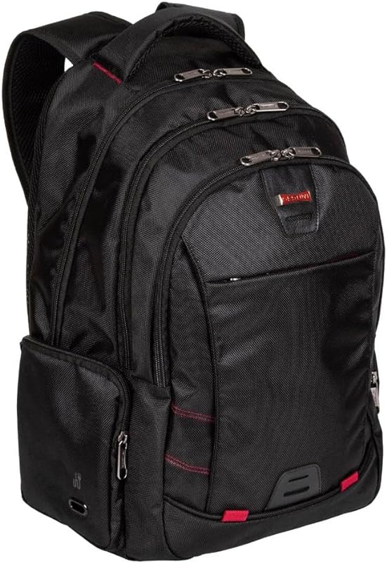 Mochila Grande 3 Compartimentos Laptop Sestini Harvest Preto