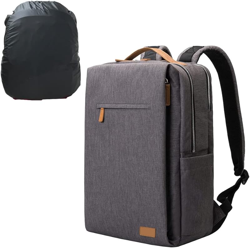 Mochila Executiva mochilas escolar Para Notebook Masculina/Feminina，Carregamento USB，Cobertura de chuva livre