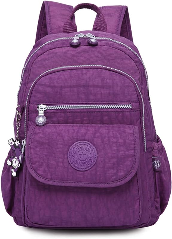 Mochila Feminina em Nylon Impermeável Versátil Pequena Estilosa Bolsa Casual, Ideal para Estudantes e Esportes ao ar Livre Mochila Feminina em Nylon Impermeável Versátil Pequena Estilosa Bolsa Casual, Ideal para Estudantes e Esportes ao ar Livre