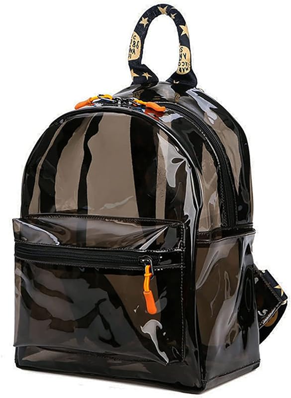 Mochila transparente, bolsa escolar transparente de PVC grosso, bolsa escolar à prova d’água, usada para escola, trabalho, viagens, festa