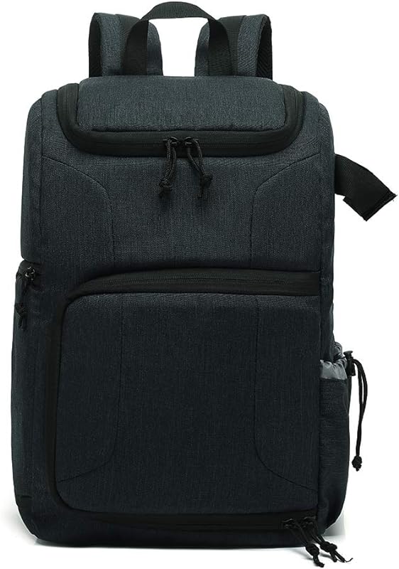 Moniss Mochila multifuncional para câmera à prova d’água bolsa de grande capacidade para câmera portátil de viagem