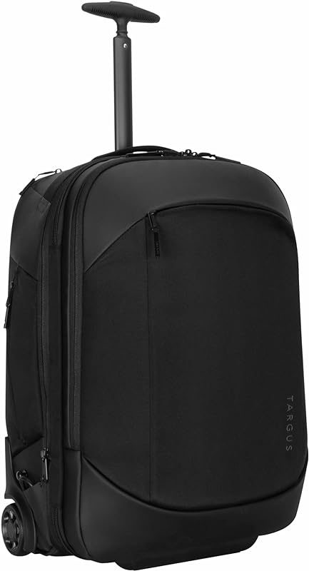 Targus Mochila de rolamento EcoSmart Mobile Tech Traveler, preta, 15,6 polegadas (TBR040GL)