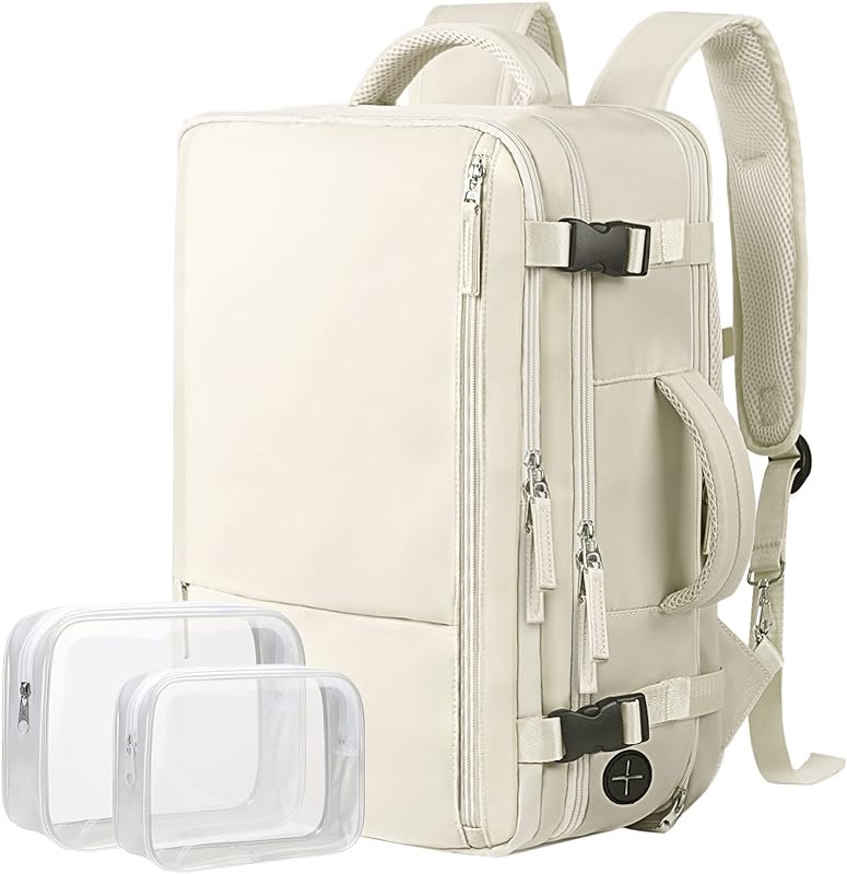 Hanples Mochila de viagem, mochila para laptop, mochila de viagem escolar e caminhada