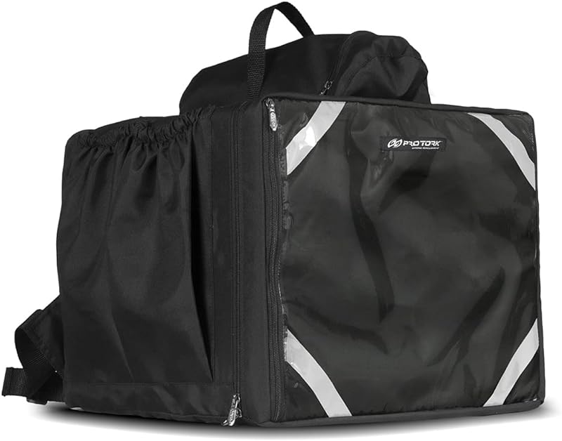 Pro Tork Mochila Térmica Delivery P/Entrega Pizza 60 Litros Preta