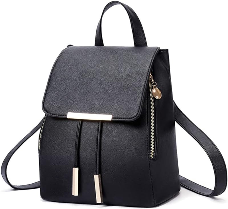 Mochila De Couro Mochila Para Mochila Feminina Mochila Pu Bolsa De Ombro Para Meninas Mochila De Couro Para Meninas Placa Combinada Menina Mochilas Para Meninas