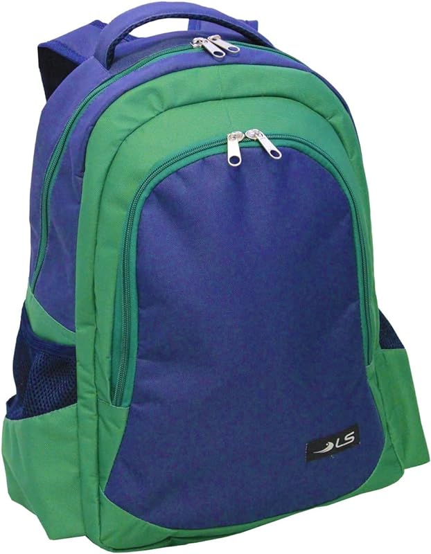 Mochila LS Bolsas para Notebook 15.6 Azul e Verde 4 divisões – MN4205