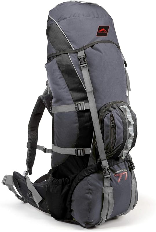 0077 – MOCHILA CRAMPON TECH 77 – GRAFITE COM PRETO