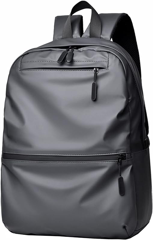 Aliuciku Mochilas Casuais Ultraleves Masculinas Universitárias Mochilas Masculinas De Poliéster Macio Bolsa Para Laptop Masculina (Color : Gray)