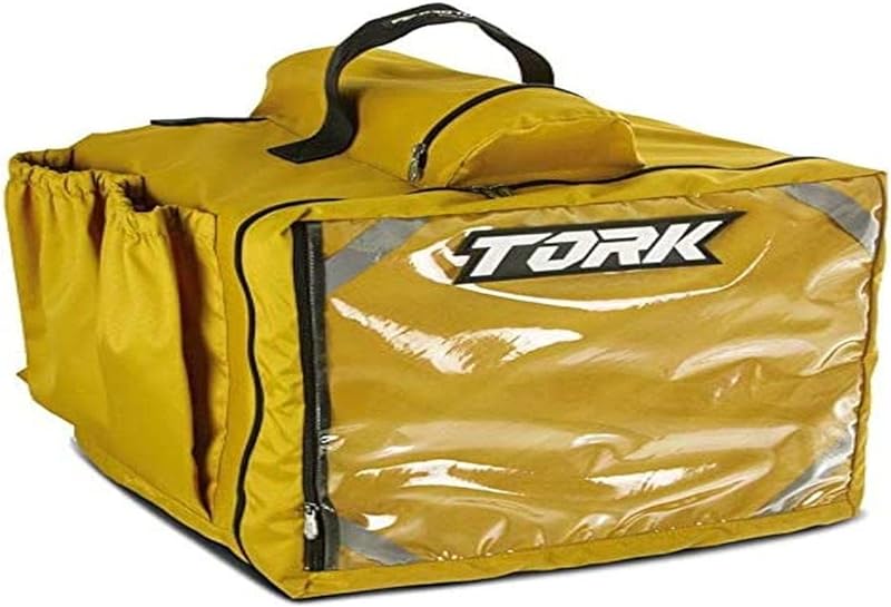 Baú tipo Mochila Térmica Pizza 45 Litros Pro Tork – Amarelo