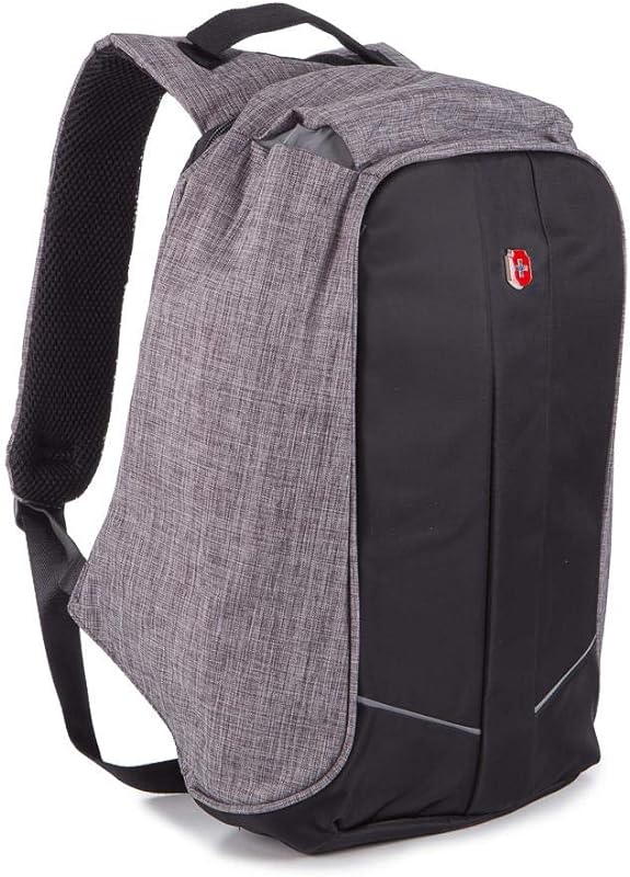 Mochila Anti Furto Para Notebook Swissland – Impermeável Usb Antifurto V – Cinza