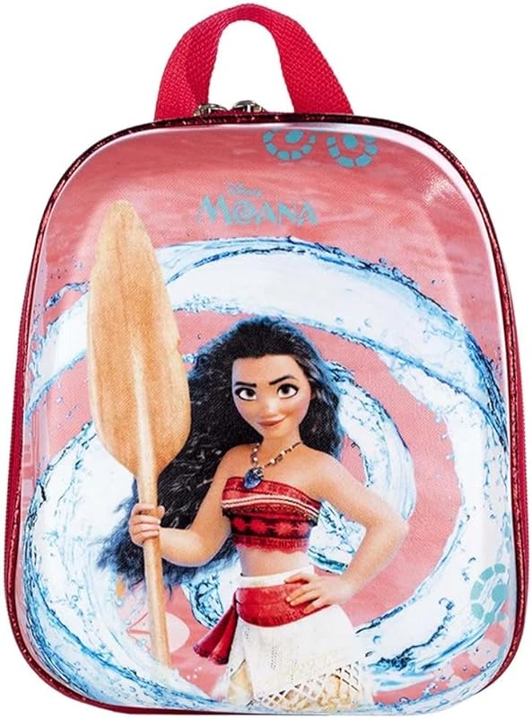 Mochila Escolar Pequena Princesa Moana Maxtoy