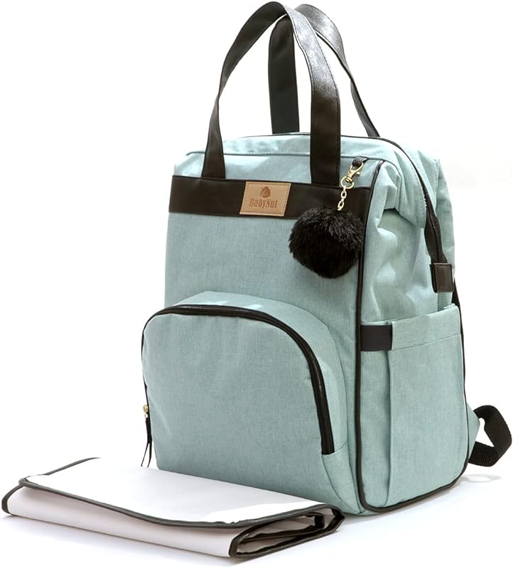 Mochila Baby Nut Versátil Mescal Verde Água