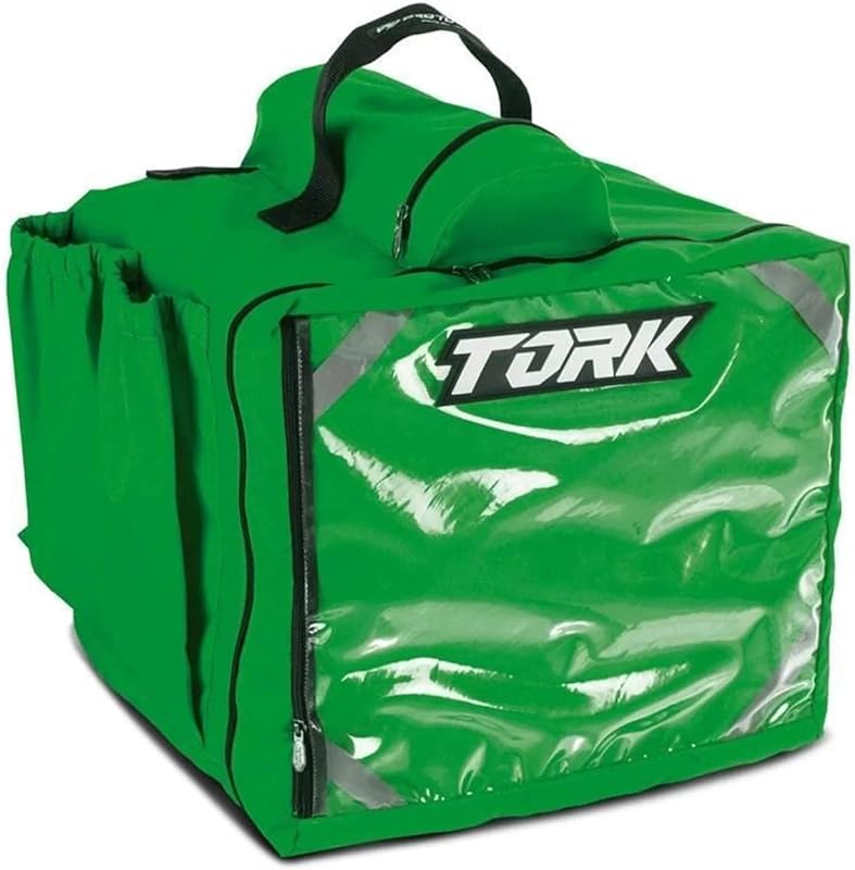 Baú tipo Mochila Térmica Pizza 45 Litros Pro Tork – Verde