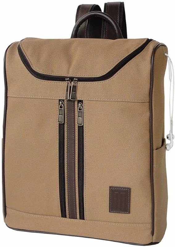 Mochila Para Notebook Executiva em Lona Trabalho Lazer Mille Cor:Cáqui