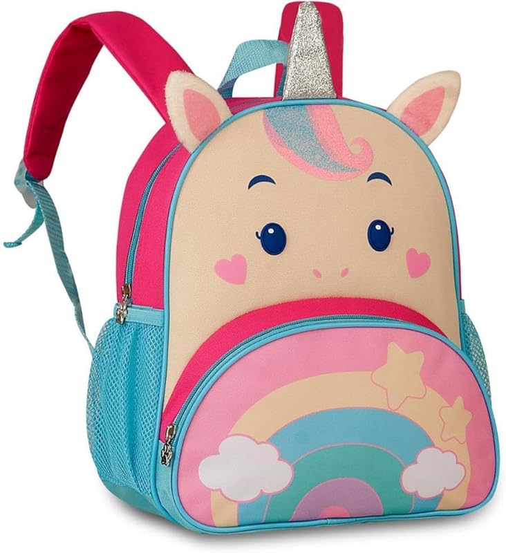 Mochila Costas Clio Pets Unicórnio Rosa 13” – Clio Style