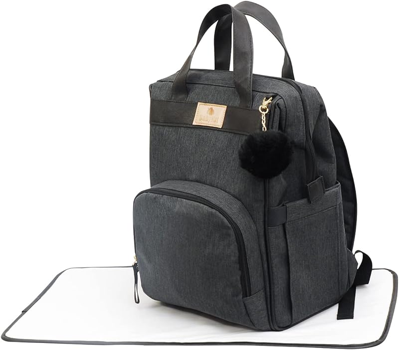 Mochila Baby Nut Versátil Mescla Grafite