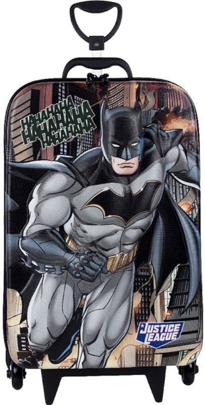 Mochila Com Rodinha, Maxtoy, Batman, Liga da Justiça