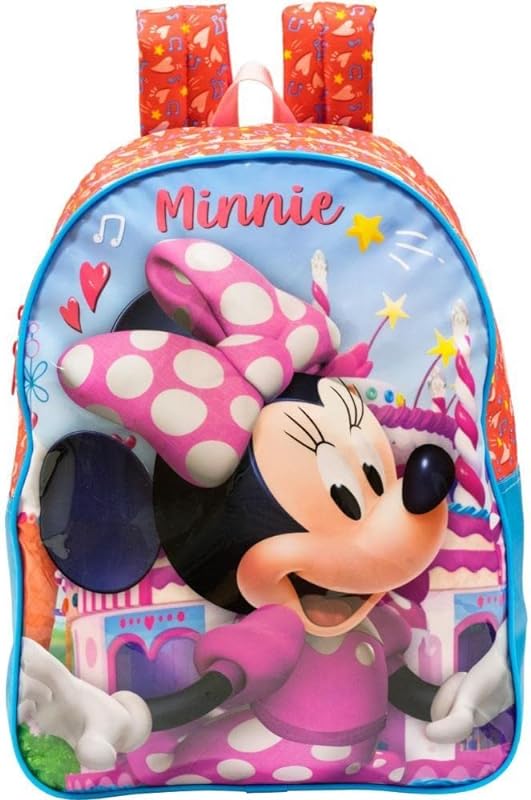 Mochila Escolar Infantil G Costas Minnie Disney Xeryus 10552