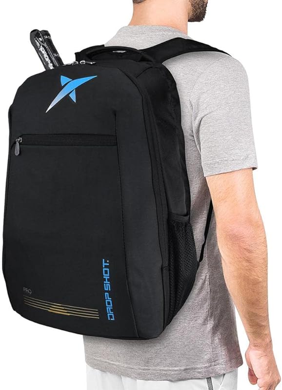 Mochila Drop Shot Naos 2.2 Preta e Azul