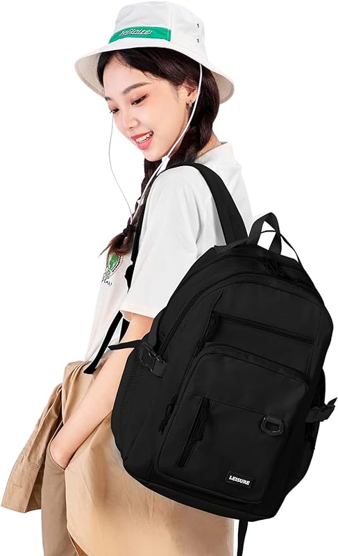 Mochila escolar de viagem Causal Mochila portátil de 14 polegadas para adolescentes Mochila leve Mochila resistente à água Mochila escolar Meninos do colegial trabalham Mochila de dia