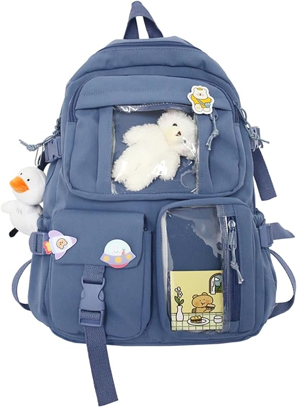 Vaveren Mochila feminina bolsa de viagem, bolsa escolar, mochila casual para notebook, mochila escolar com vários bolsos, mochila para adolescentes do sexo Vaveren Mochila feminina bolsa de viagem, bolsa escolar, mochila casual para notebook, mochila escolar com vários bolsos, mochila para adolescentes do sexo