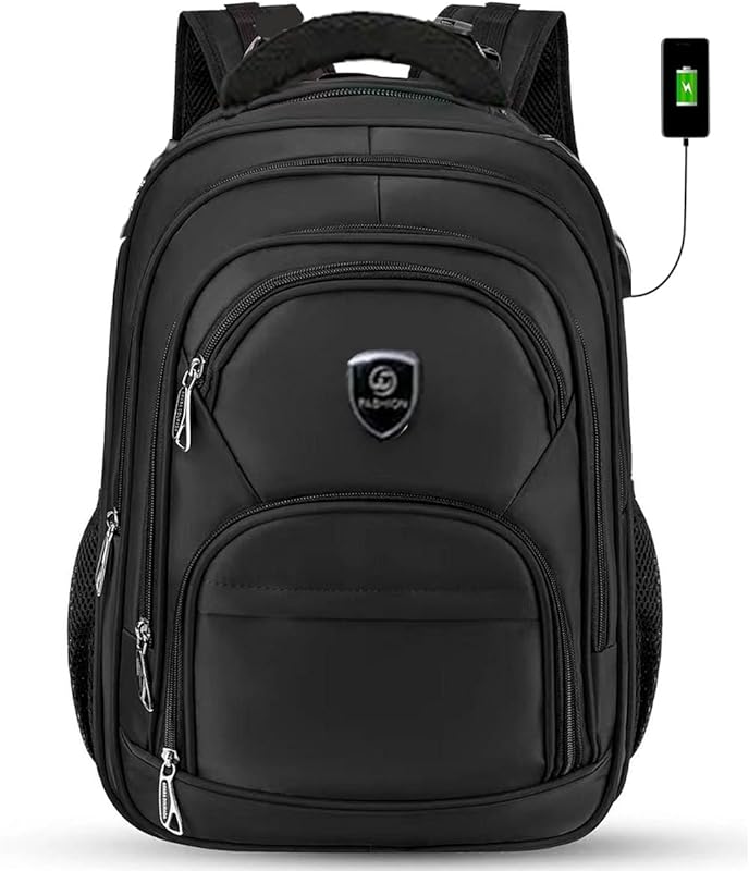 Mochila Impermeável emborrachada de grande capacidade Masculina ou Feminina Executiva,Mochilas Para Notebook ate 18″ reforçada e com USB Mochila Impermeável emborrachada de grande capacidade Masculina ou Feminina Executiva,Mochilas Para Notebook ate 18″ reforçada e com USB