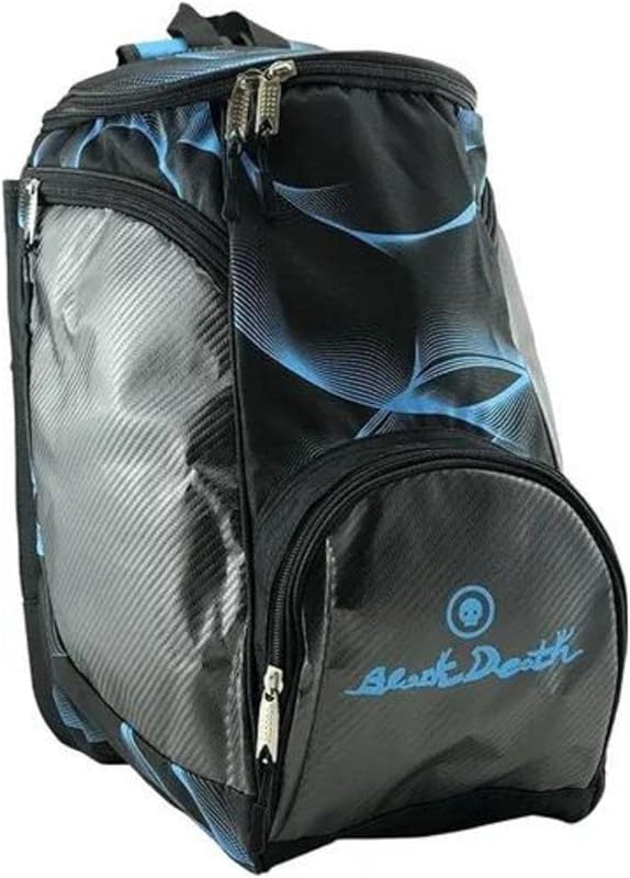 Mochila Turquoise Black Death Beach Tennis Padel Tenis Azul Modelo 2023