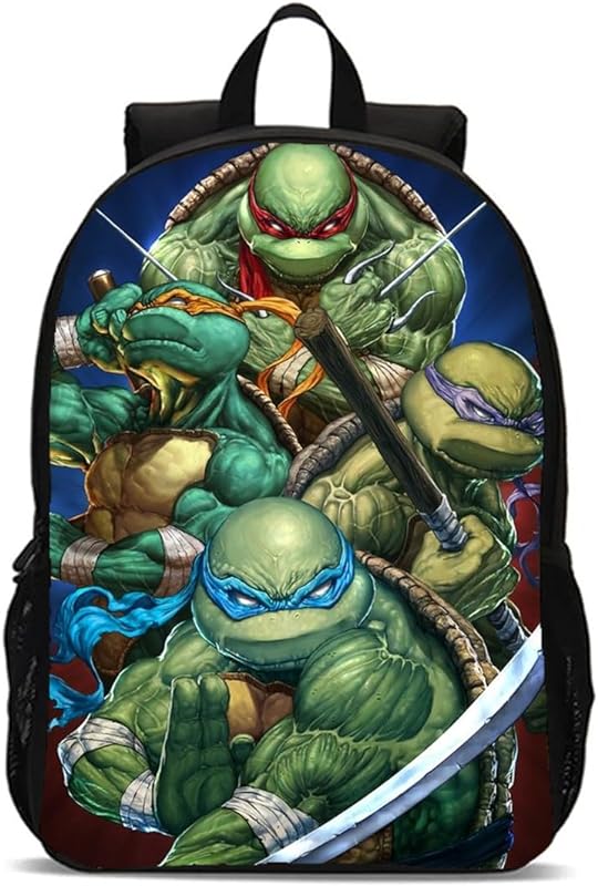 Bolsa Mochila Tartarugas Ninja Escolar Passeio Infantil Desenho