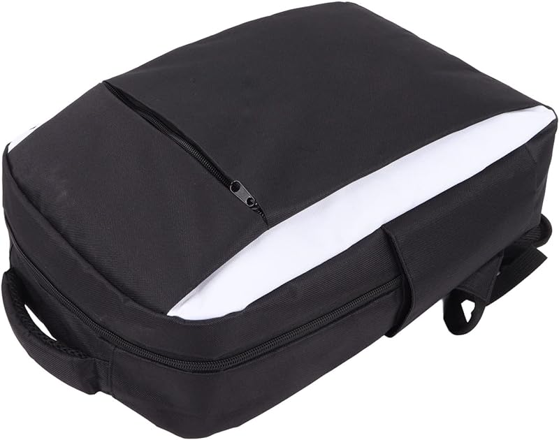 Bolsa para Console de Jogos, Alça de Ombro Ajustável, Tecido de Nylon, Durável, à Prova d’água, Mochila para Console de Jogos para Ps5 para Transporte