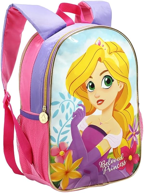 Mochila Infantil Menina Escolar Frente e Verso Feminina Beloved Princess