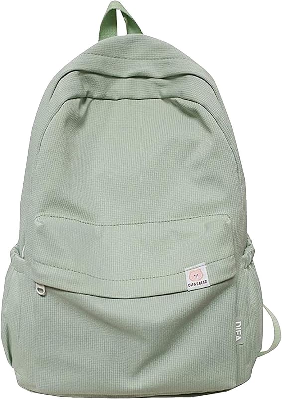 Mochila Moderna Simples | Mochilas GranCapacidacom Zíperes Lisos,Mochila viagem leve para adolescentes e estudantes