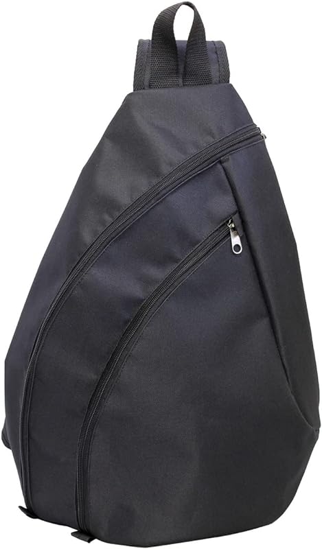 MOCHILA TRANSVERSAL 2 DIVISOES EM POLIESTER PRETO LS MO4171