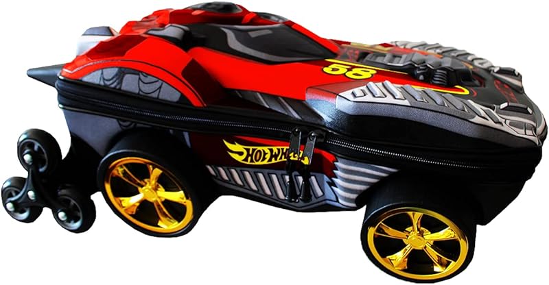 Mochila Escolar 3D com 6 Rodinhas Hotwheels DUNE A SOAR – Maxtoy