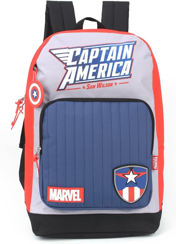 Mochila Costas Escolar Vingadores – Capitão América