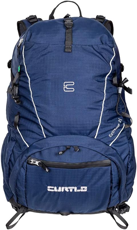 Mochila Extreme 35L – CURTLO – com Rain Cover, cor marinho Mochila Extreme 35L – CURTLO – com Rain Cover, cor marinho