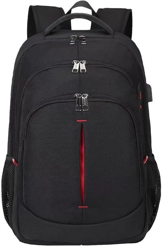 Mochila de viagem de negócios para laptop preto de 15,6″