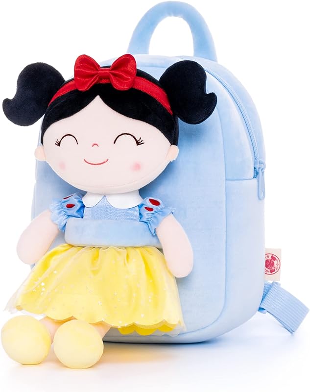 Mochila Infantil com Boneca Removível Gloveleya Princesas Encantadas Shelley
