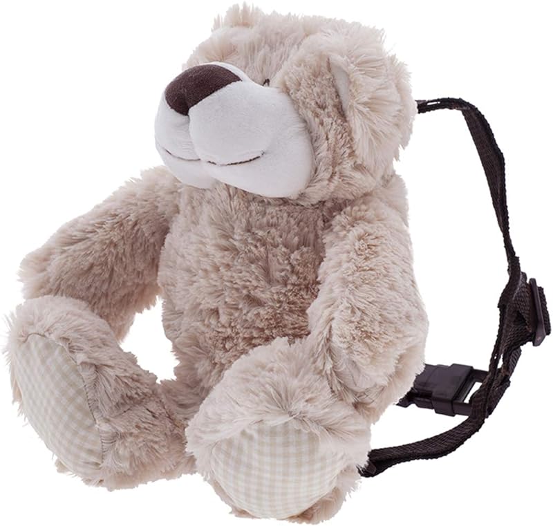 Mochila c/ Alça Guia, Zip, bege