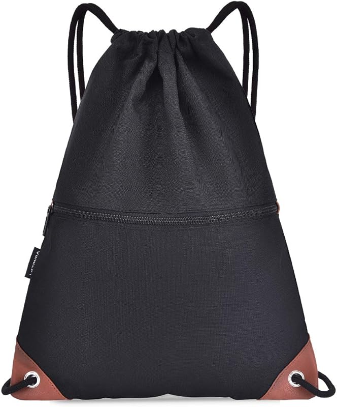 Mochila, Romacci Saco de ginástica Mochila com cordão resistente à água Bolsa com cordão e bolsos com zíper Saco leve para adultos e adolescentes Mochila, Romacci Saco de ginástica Mochila com cordão resistente à água Bolsa com cordão e bolsos com zíper Saco leve para adultos e adolescentes