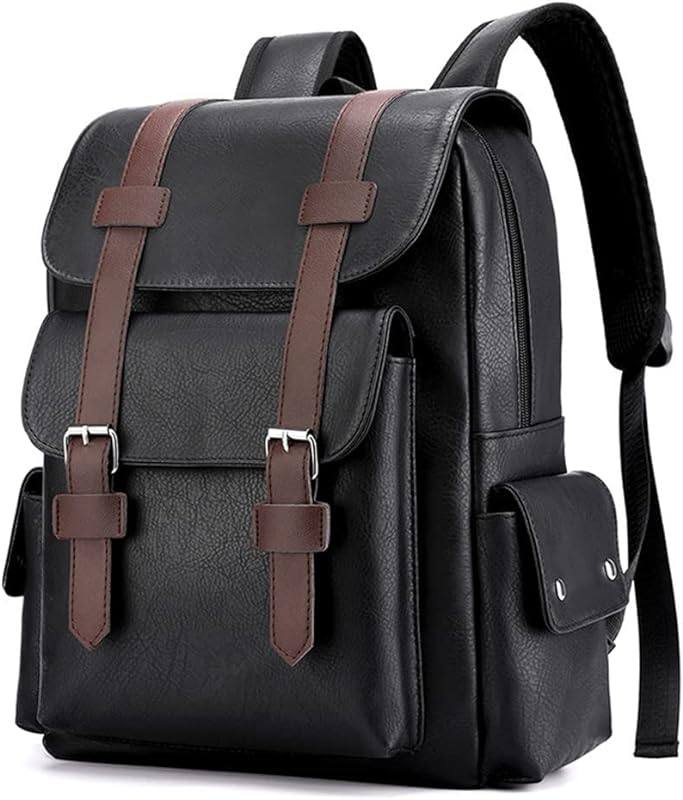 Mochila Executiva Impermeável mochilas escolar Masculina/Feminina material de couro pu