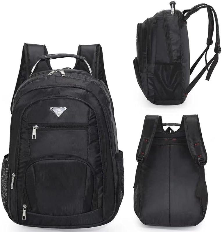 Mochila Masculina Grande escolar Faculdade Impermeável Resistente com cabo de aço