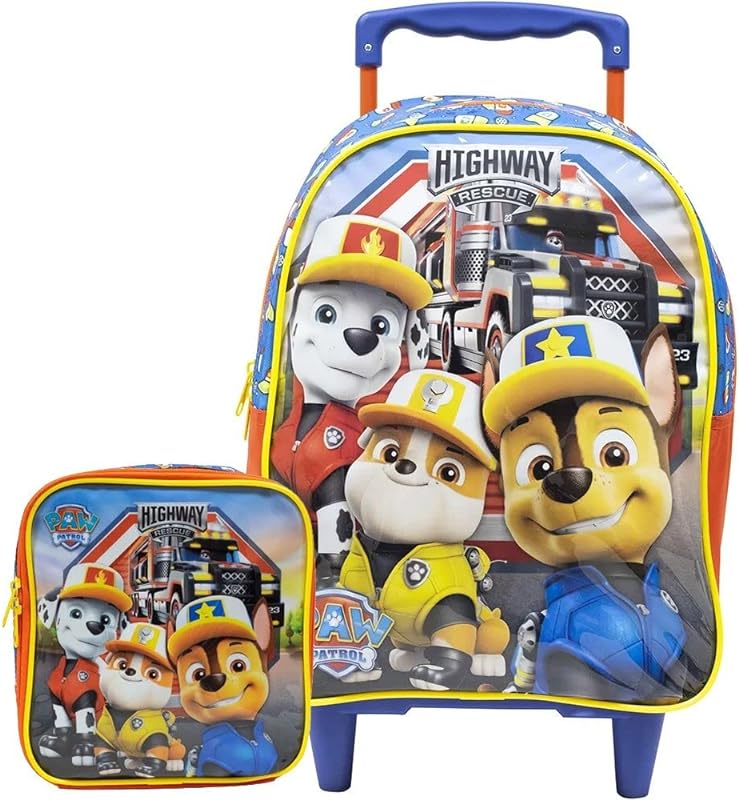 Mochila Com Rodinhas, Xeryus, Patrulha Canina X1